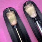 Wholesale Price Transparent HD Full Lace Wig Thin Skin Wig Transparent Lace Wig Making