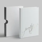 Custom Cheap Custom Hardcover Book Brochure Dutch White Cardboard Book Printing