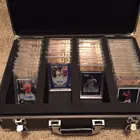 Competitive Sports PSA Card Customizable Aluminum Tool Case With EVA PU Foam