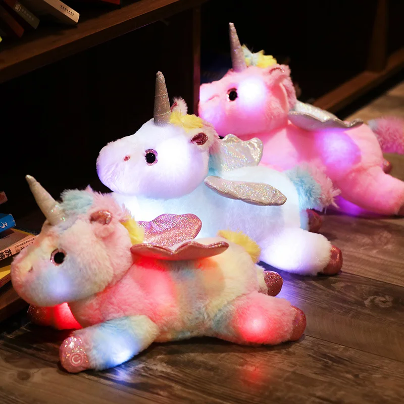 unicorn plush light