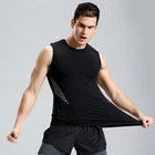 Tank Top Wholesale Men Sports Custom Muscle Fitness Vest Men's Tank Top