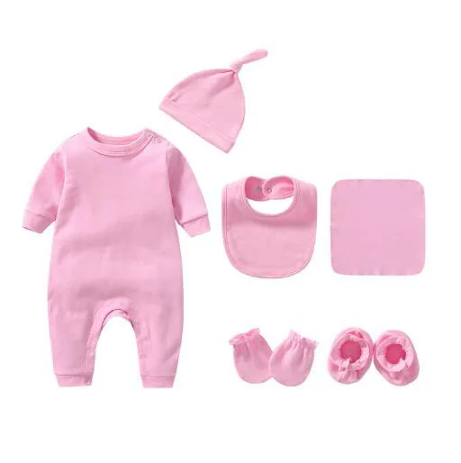 manufacturer Newborn Baby clothes romper Sets long Sleeve Newborn Baby clothes romper Sets long Sleeve