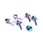Bag Accessories Stock Rainbow Color Handbag Feet/ Purse Feet Stud For Handbag DIY Bag Feet Accessories