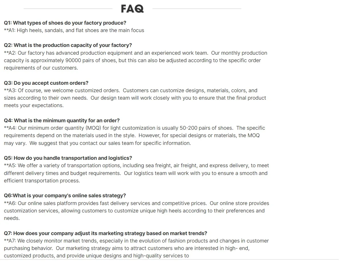 FAQ