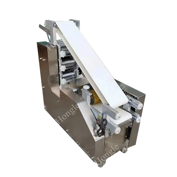 Commercial Automatic Momo Wotton Spring Roll Dumpling Skin Wrapper Machine manufacture