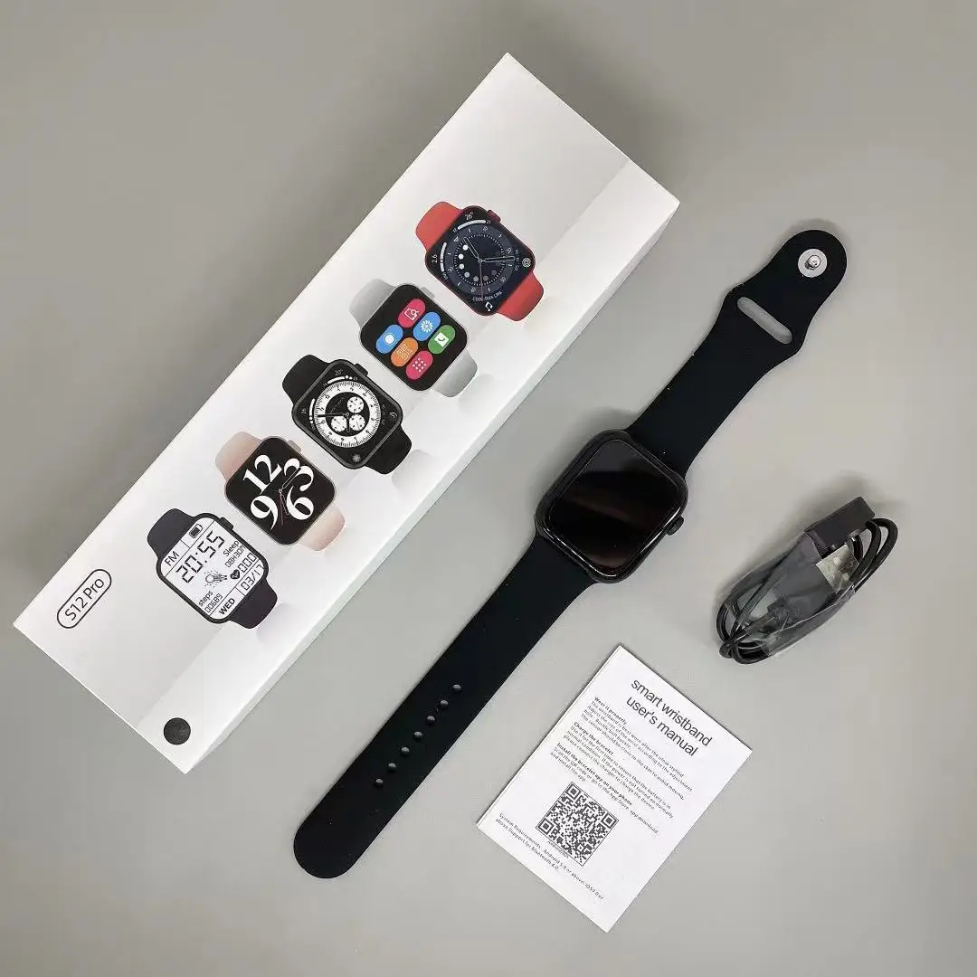 1.69 Inch Iwo 14 Series 6 S12 Pro Smartwatch Newest Watch 6 Vs T500 Smart  Watch With Blood Oxygen Monitor - Buy 1.69 Inch Iwo 14 Series 6 S12 Pro  Smartwatch Newest