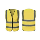 Waistcoats 2021 High Visibility Reflective Vest Construction Vest Safety Waistcoats