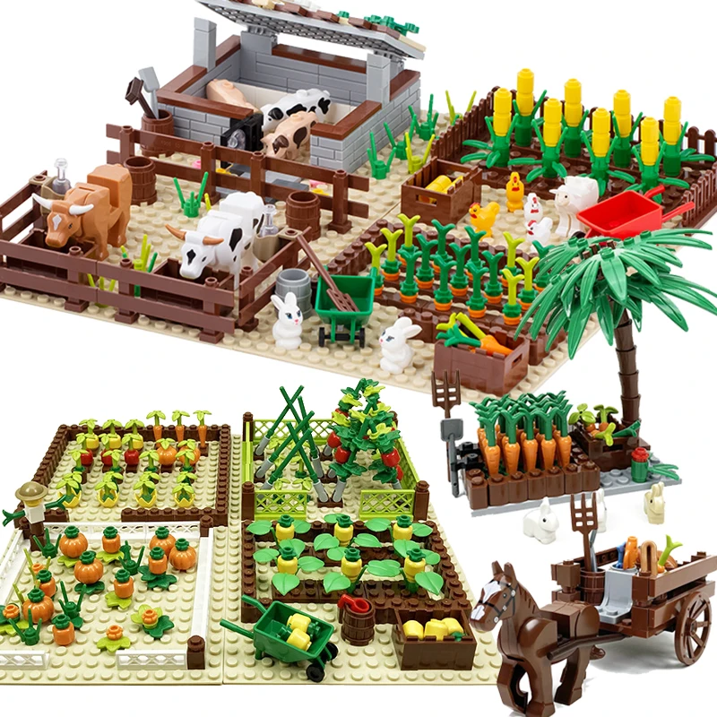 Moc Accessories Happy Farm Zoo Food Carrot Chicken Eggs Animal House Game  Valley Model Collection Building Blocks Toys For Kids - Buy Moc0001 Moc0002  Moc0003 Moc0004,Mini Action Figure Hot Sell,Happy Farm Happy