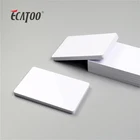 Blank Card White Card CR80 Competitive Price Printable PVC Blank White Card ECATOO