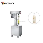 Caping Machine Factory Rice Wine Bottle Ropp Closure Caping Machine Semi-auto Promotion Screw Capper