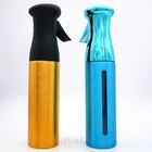Spray Bottle Custom Aluminum Disinfection Mist Continuous Spray Water Bottle 250ml