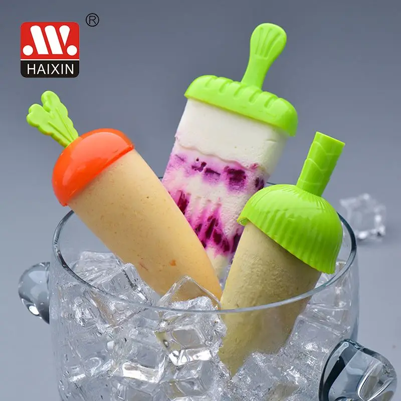 6 in 1 ice lolly mould set  cartoon ice mould/creative popsicle maker