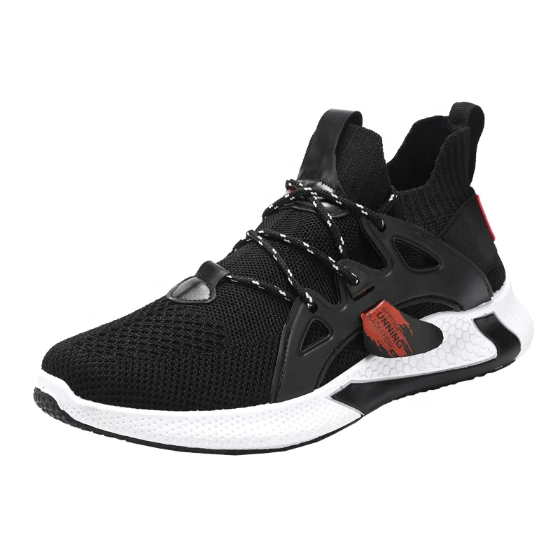 China Factory Low Price Durable Lace-up Mens Sports Running Shoes And Sneakers