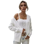 Knit Vest New Arrivals Sweater Set Fall Boutique Knit Vest And Cardigan Women 2 Piece Cardigan Set