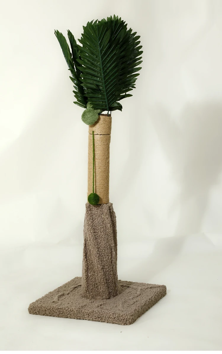 2024 Summer Cat Climbing Tree Sisal New Cat Scratching Board Grinding Claw Cat Toy factory