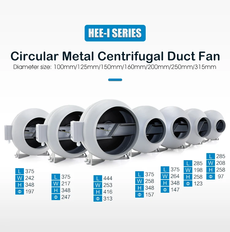 Duct Fan, Plastic, Centrifugal - detail 2