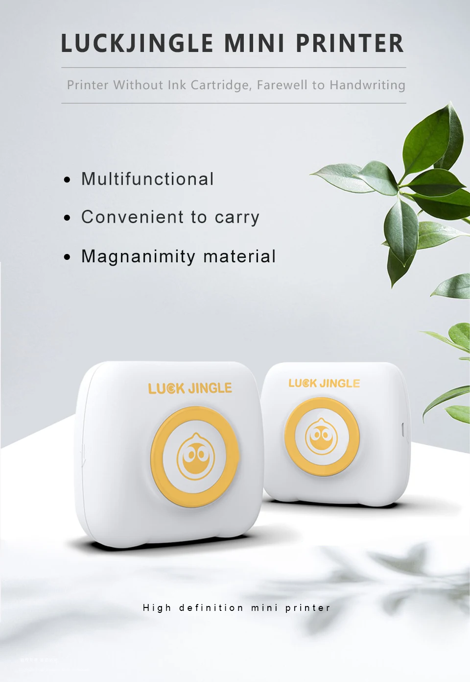 Mini Pocket Green Label Sticker Printer Machine Water Bottle Label Printer Mini Adhesive Label Printer supplier