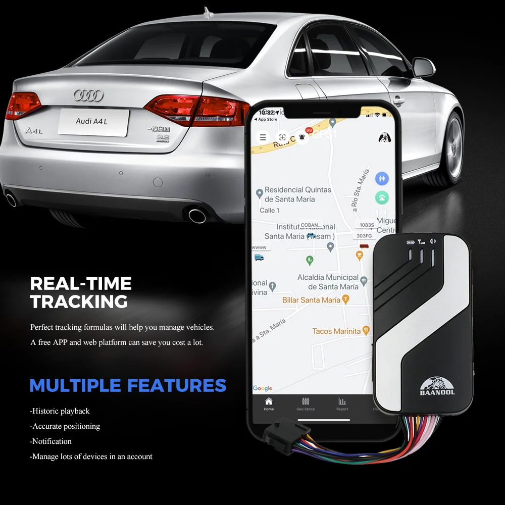 4G GPS COBAN factory 403 Vehicle Engine Stop with Free Tracking Platform Car Tracking Device Waterproof IP67 Small GPS Tracker