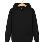 Men's Hoodies Free Sample Unisex Custom Sports Hoodies Plain Pullover Blank Streetwear Long Sleeve White Men Hoodie