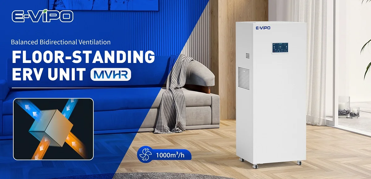 Home Hvac Systems, E-VIPO, Wall, ERV - detail 38