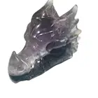 Stone Labradorite Stone Special Design Widely Used Semi-precious Stone Crafts Labradorite Dragon Skulls