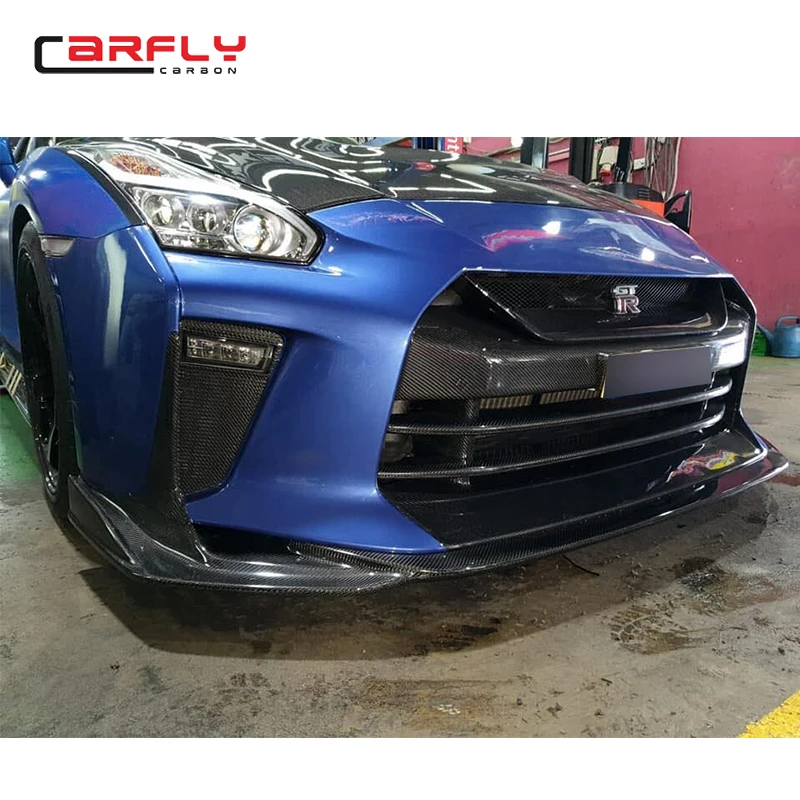 Top Secret Style Body Kit For Nissan Gtr R Frp Mixed Carbon Fiber