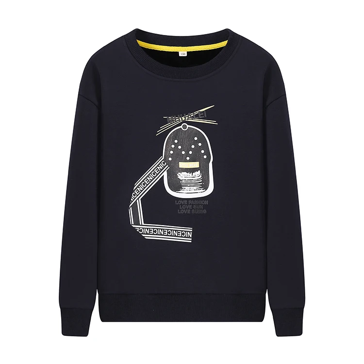 Hot Sale Fashion Multi Color Printed Graphic Long Sleeve Sweatshirt Tracksuit