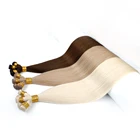 Hair Extension Russian Blonde Cuticle Aligned Hand Tied Weft Hair Extension