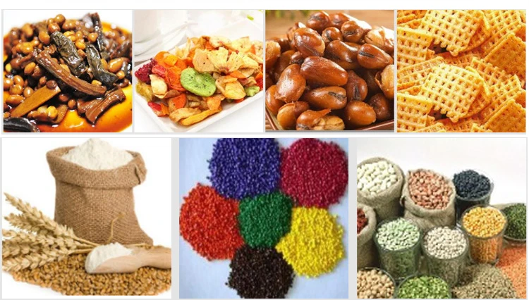 Food Grade Spice Drum Mixer Mixing Powder Rotary Tumbler Drum Seasoning Cube Making Machine details