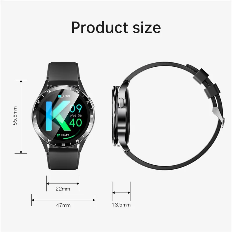 X10 2 in 1 Smart Watch with TWS Earbuds NFC IP67 Waterproof Fitness Tracker 1.39" HD Touchscreen Heart Rate SpO2 Monitor Sport Smartwatch for Men (25).jpg