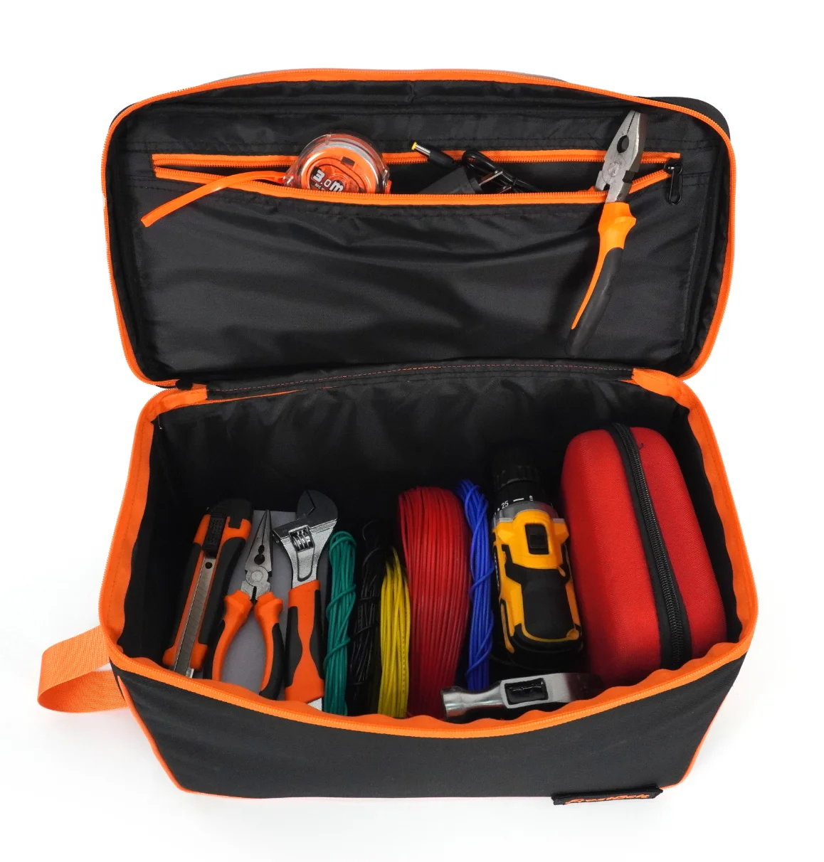 product outils sac a dos electricien durable sac a dos avec poches pour outils a la main fond etanche tool backpack-5