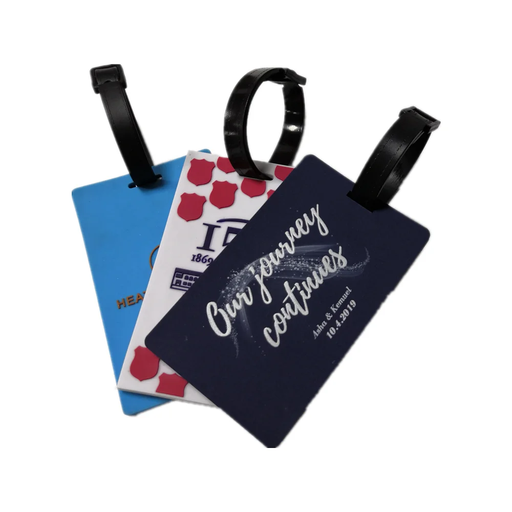 Silicon Handbag Tag Rubber Luggage Tag 