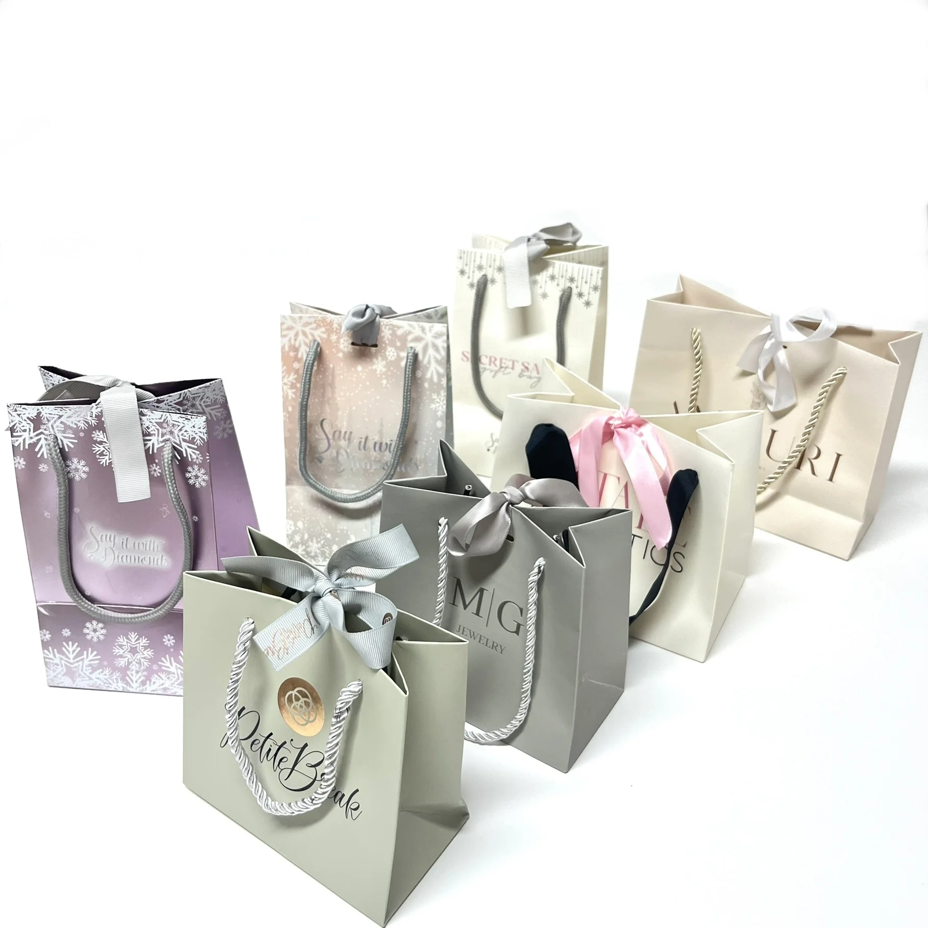 Custom Printed Recyclable Jewelry Set Box Personalized Paper Packaging Handmade Cardboard with Pouch Bag supplier