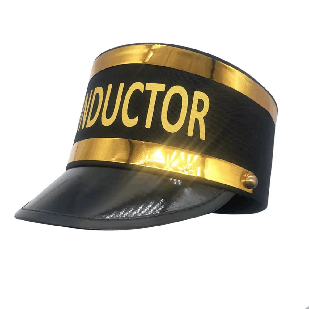 yellow conductor hat