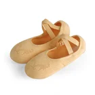 Light And Breathable Knit Ballet Dance Shoes For Girls And Women