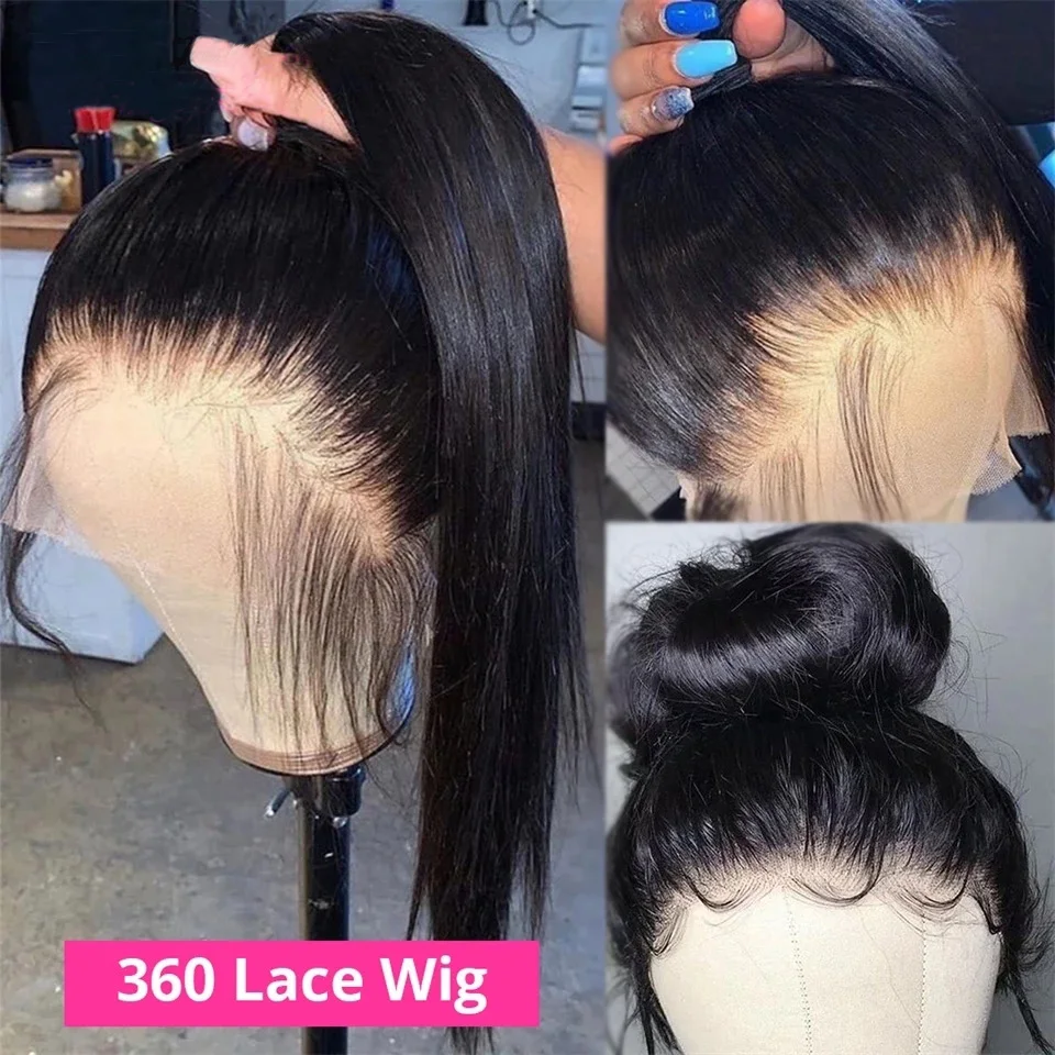 360 Lace Wigs Vendor Women Human Hair Wigs 360 Full Lace Frontal 100 Virgin Human Hair  360 Naturelle Swiss Lace Frontal Wig
