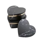 Custom Valentine's Day Heart Packing Paper Boxes Soap Rose Flowers Wedding Heart Shaped Gift Box With Logo