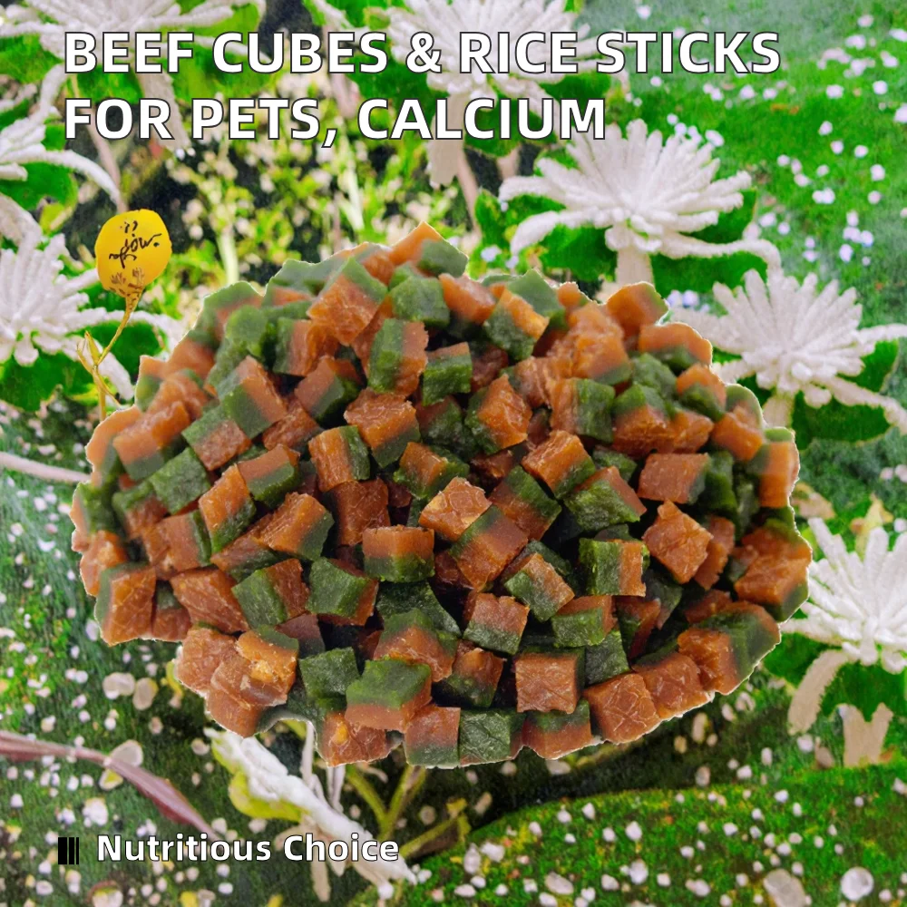 Calcium Supplement Infused Beef Teething Sticks and Meat Jerky Treats for Dogs-High-protein Skin & Coat Health manufacture