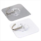 Hook Hanger Hooks Hot Selling Traceless Wall Hook Strong Sticker PVC SS Hanger Hooks
