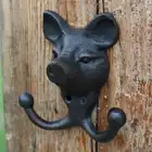 Iron Hook 2020 Creative European Antique Style Animal Shape Cast Iron Coat Hook