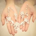 Necklace Set Fashion Jewelry 2021 Trendy Jewelry Rhinestone Necklace Jewelry Set Headpiece Wedding
