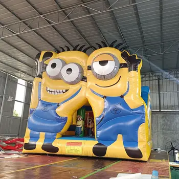 Commercial Cheap Inflatable Bouncer - Children Cartoon Minions Bounce With Slide,Bouncy Castle,Inflatable Combo Inflatable Toy