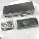 Patch Fitting Glass Fittings Bottom Glass Door Patch Fitting Hydraulic Floor Spring Door Close Heavy Duty 100kgs