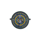 Silver Enamel Pins Enamel Custom Bulk Wonderful Antique Silver Plating Glitter Enamel Pin Custom Soft Enamel Pin Factory