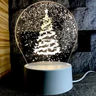 Wholesale Usb New Bedside Led Table Lamp 3D Small Night Light Cartoon Bedroom Creative Idea Electronics Gift