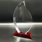 Glass Trophies Factory Price Wholesale Glass Trophy Award Plaque Custom Blank Crystal Plaques Awards