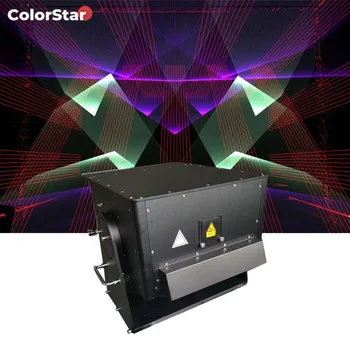 long distance laser projector multi beam laser show 20W RGB support pangolin event outdoor concert lighting equipment