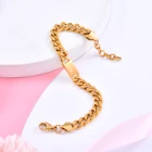 Bangle Stainless Steel Bangle And Bracelet Gold Plated Bangle Bracelet Ladies Jewelry