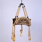 Island Lamp Lamp Supplier Wooden Island Chandelier Retro Rustic Pendant Lighting Lamp