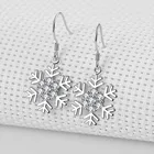Earrings Earrings Hot Sale Snowflake Zircon Christmas Earrings Jewelry For Ladies Gift 2022